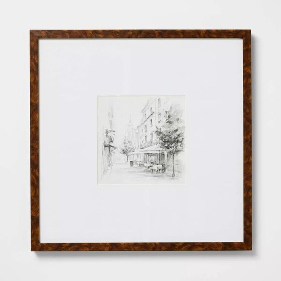 20"x20" Black & White Landscape Wall Art - Threshold‎ Studio McGee - Target 2025 - Picture 1 of 4